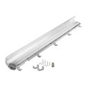 Oprawa hermetyczna VUMBI II T8 LED 2x18W, 3600lm, IP65, 4000K, zawiera świetlówki
