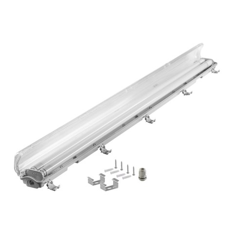 Oprawa hermetyczna VUMBI II T8 LED 2x18W, 3600lm, IP65, 4000K, zawiera świetlówki Oprawa hermetyczna VUMBI II T8 LED 2x18W, 3600lm, IP65, 4000K, zawiera świetlówki