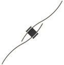 ZD149A Lampa scienna kinkiet czarny 60cm day light