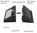 ZD53B Lampa solarna 30led z czujnikiem