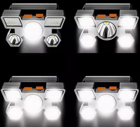 ZD85 Latarka czołowa 9 x led ZD85 Latarka czołowa 9 x led
