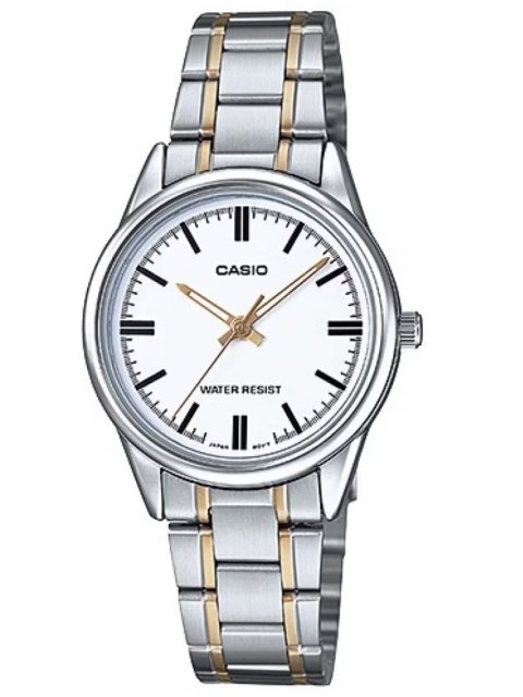 ZEGAREK DAMSKI CASIO LTP-V005SG-7A (zd586i) + BOX ZEGAREK DAMSKI CASIO LTP-V005SG-7A (zd586i) + BOX