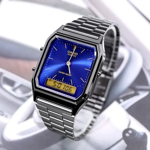 ZEGAREK UNISEX CASIO Vintage AQ-230GG-2A + BOX ZEGAREK UNISEX CASIO Vintage AQ-230GG-2A + BOX