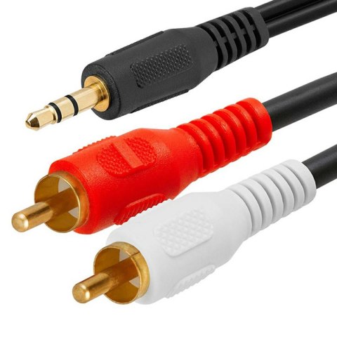 AK233A Kabel jack 3,5mm-2xrca cinch 1,25m AK233A Kabel jack 3,5mm-2xrca cinch 1,25m