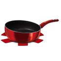 PATELNIA GŁĘBOKA CHEF FLIP 26cm BERLINGER HAUS BURGUNDY BH-1302