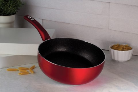 PATELNIA GŁĘBOKA CHEF FLIP 26cm BERLINGER HAUS BURGUNDY BH-1302