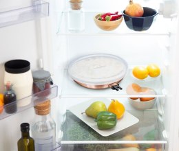 PATELNIA GRANITOWA Z ODPINANĄ RĄCZKĄ 28cm BERLINGER HAUS ROSE GOLD BH-1949