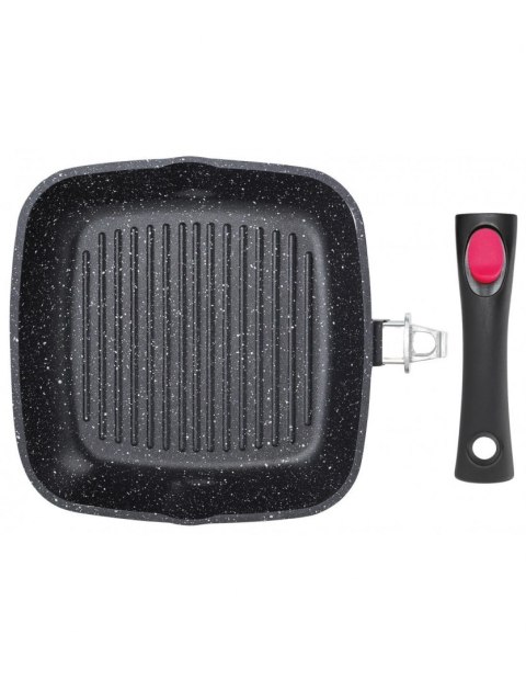 PATELNIA GRILLOWA GRANITOWA 24CM KINGHOFF KH-1510 ODŁ. UCHWYT PATELNIA GRILLOWA GRANITOWA 24CM KINGHOFF KH-1510 ODŁ. UCHWYT