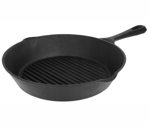 PATELNIA GRILLOWA ŻELIWNA 26 cm BRUNBESTE BB-2653 PATELNIA GRILLOWA ŻELIWNA 26 cm BRUNBESTE BB-2653