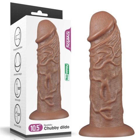 10.5'' Realistic Chubby Dildo 10.5'' Realistic Chubby Dildo