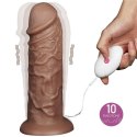 10.5&#039;&#039; Realistic Chubby Vibrating Dildo