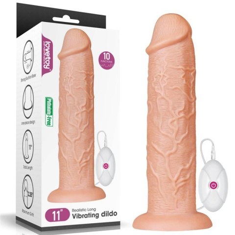 11&#039;&#039; Realistic Long Vibrating Dildo