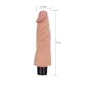 7"" REAL SOFTEE Vibrating Dildo