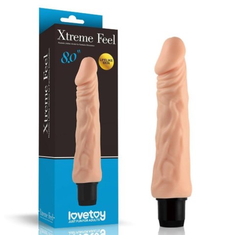 8'' Xtreme Feel Cyberskin Vibrator 8'' Xtreme Feel Cyberskin Vibrator
