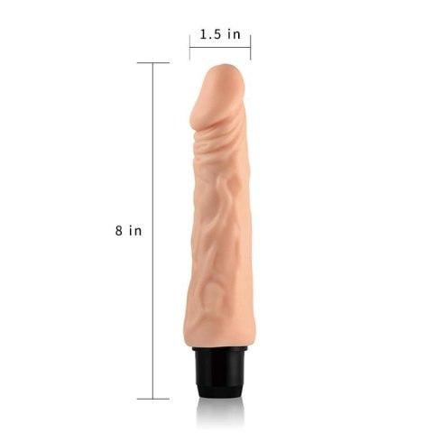 8'' Xtreme Feel Cyberskin Vibrator 8'' Xtreme Feel Cyberskin Vibrator