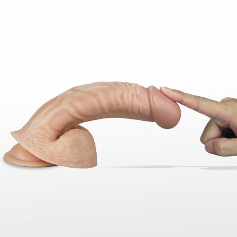 8.5"" Real Extreme Vibrating Dildo Flesh 8.5"" Real Extreme Vibrating Dildo Flesh