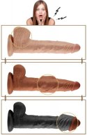 9.5&#039;&#039; Real Extreme Vibrating Dildo Flesh