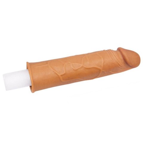 Add 1"" Pleasure X Tender Penis Sleeve Brown Add 1"" Pleasure X Tender Penis Sleeve Brown