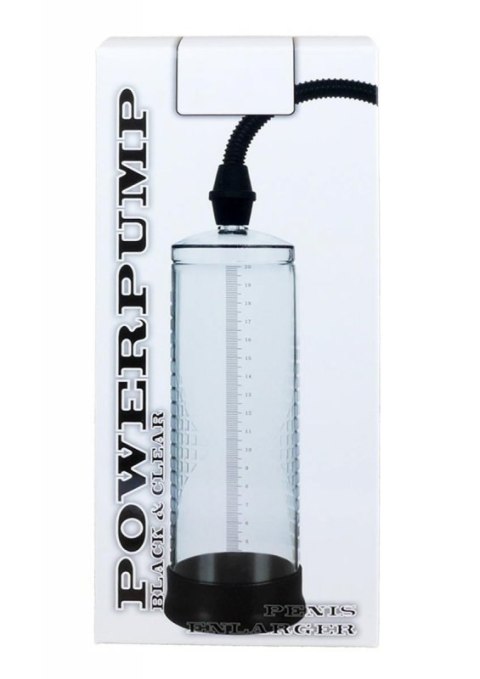 Pompka-Powerpump - Black&Clear Pompka-Powerpump - Black&Clear