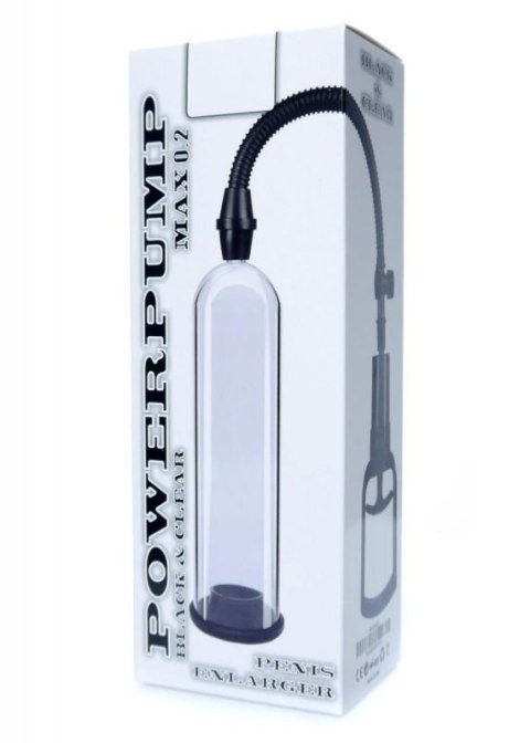 Pompka-Powerpump MAX 0.2 - Black&Clear Pompka-Powerpump MAX 0.2 - Black&Clear