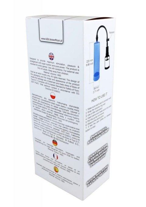 Pompka-Powerpump MAX - Blue Pompka-Powerpump MAX - Blue