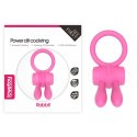 Power Clit Silicone Cockring Pink Power Clit Silicone Cockring Pink