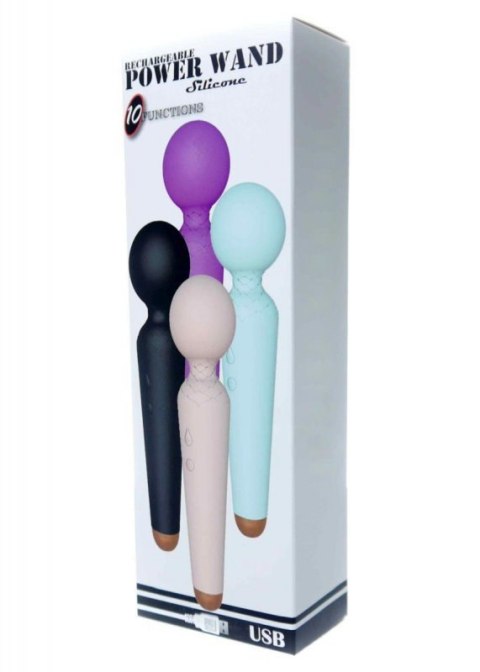 Stymulator-Rechargeable Power Wand USB 10 Functions - Blue Stymulator-Rechargeable Power Wand USB 10 Functions - Blue