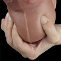 7.0&#039;&#039; Dual Layered Platinum Silicone Cock