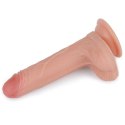 7&#039;&#039; Dual layered Platinum Silicone Cock