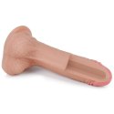 7&#039;&#039; Dual layered Platinum Silicone Cock