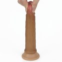 7&#039;&#039; Dual layered Platinum Silicone Cock