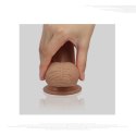 8&#039;&#039; Dual layered Platinum Silicone Cock