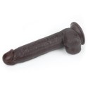 9.0&#039;&#039; Sliding Skin Dual Layer Dong - Black