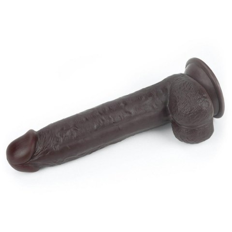 9.0'' Sliding Skin Dual Layer Dong - Black 9.0'' Sliding Skin Dual Layer Dong - Black