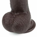 9&#039;&#039; Sliding Skin Dual Layer Dong - Black