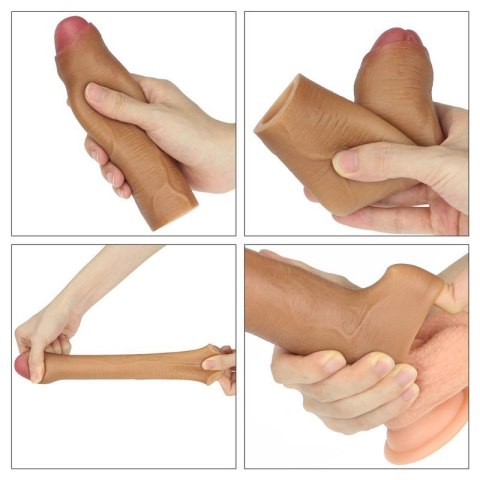 Add 1"" Revolutionary Silicone Nature Extender Uncircumcised Add 1"" Revolutionary Silicone Nature Extender Uncircumcised