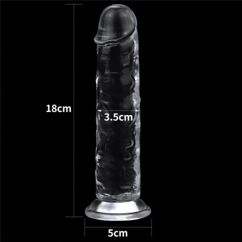 Flawless Clear Dildo 7.0'' Flawless Clear Dildo 7.0''