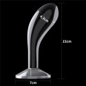 Flawless Clear Prostate Plug 6.0'' Flawless Clear Prostate Plug 6.0''