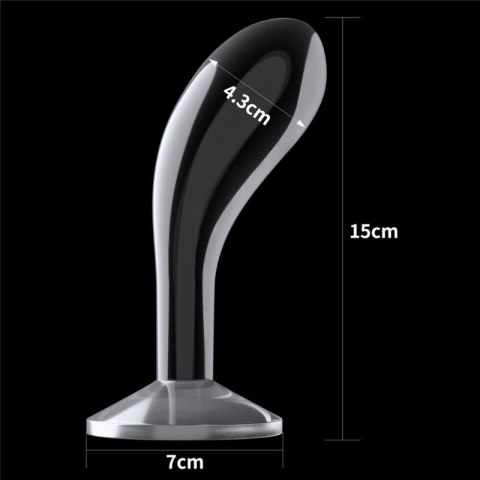 Flawless Clear Prostate Plug 6.0'' Flawless Clear Prostate Plug 6.0''