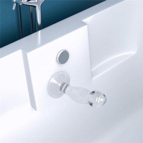 Flawless Clear Prostate Plug 6.5'' Flawless Clear Prostate Plug 6.5''