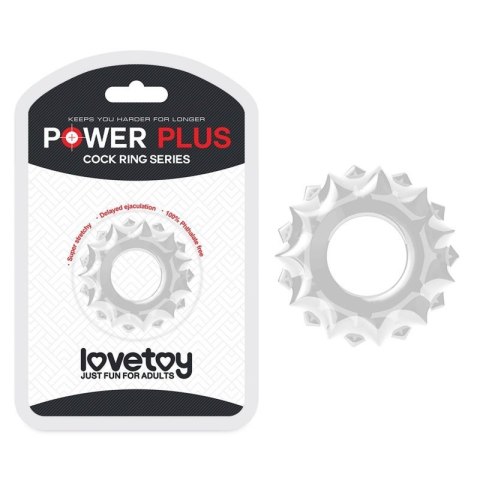 POWER PLUS Cockring Clear POWER PLUS Cockring Clear