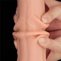 11.5&#039;&#039; King Sized Sliding Skin Dual Layer Dong