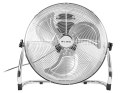 44-065# Wentylator podłogowy 18"/45cm 200w cyrkulator srebrny
