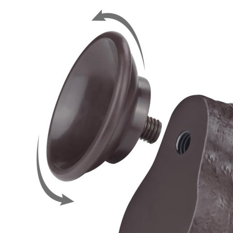 7'' Sliding Skin Dual Layer Dong Black 7'' Sliding Skin Dual Layer Dong Black