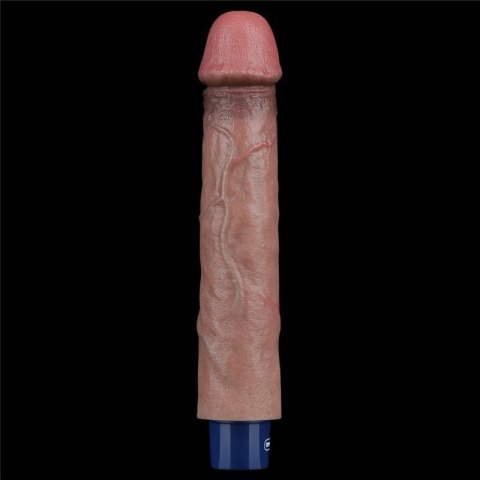 9" REAL SOFTEE Rechargeable Silicone Vibrating Dildo 9" REAL SOFTEE Rechargeable Silicone Vibrating Dildo