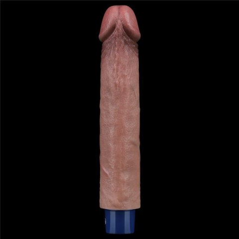 9" REAL SOFTEE Rechargeable Silicone Vibrating Dildo 9" REAL SOFTEE Rechargeable Silicone Vibrating Dildo