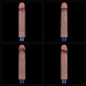 9" REAL SOFTEE Rechargeable Silicone Vibrating Dildo