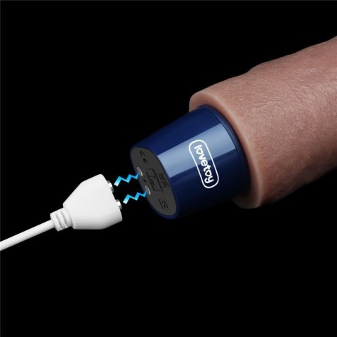 9" REAL SOFTEE Rechargeable Silicone Vibrating Dildo 9" REAL SOFTEE Rechargeable Silicone Vibrating Dildo