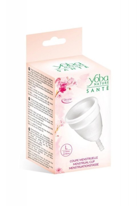 MENSTRUAL CUP WHITE L (Size: T2) MENSTRUAL CUP WHITE L (Size: T2)
