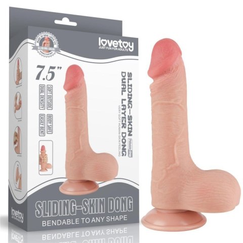 7.5'' Sliding Skin Dual Layer Dong Flesh 7.5'' Sliding Skin Dual Layer Dong Flesh